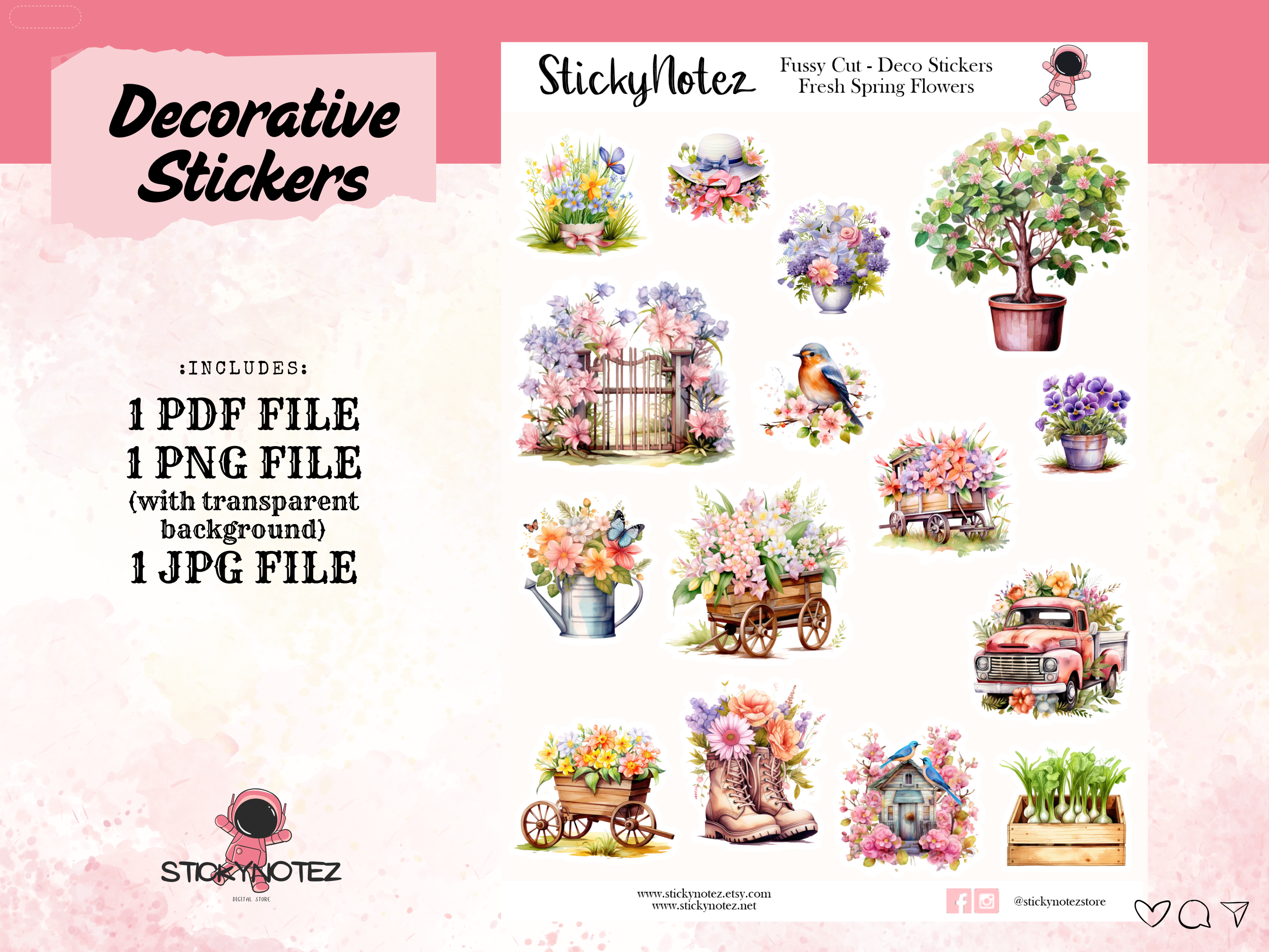 Fresh Spring Flowers