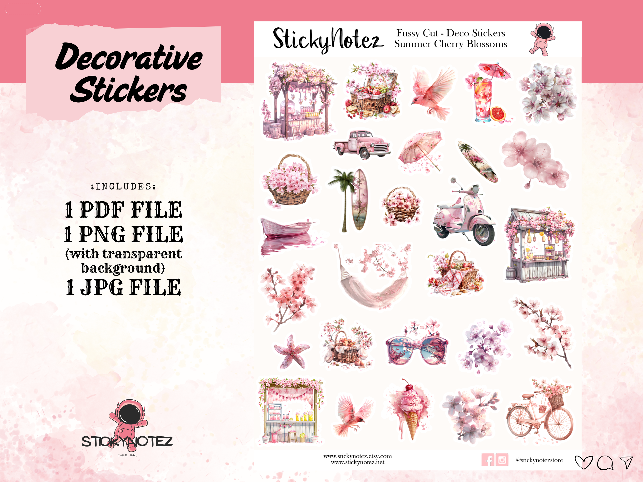 Summer Cherry Blossoms