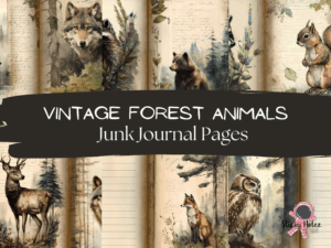 Vintage Forest Animals