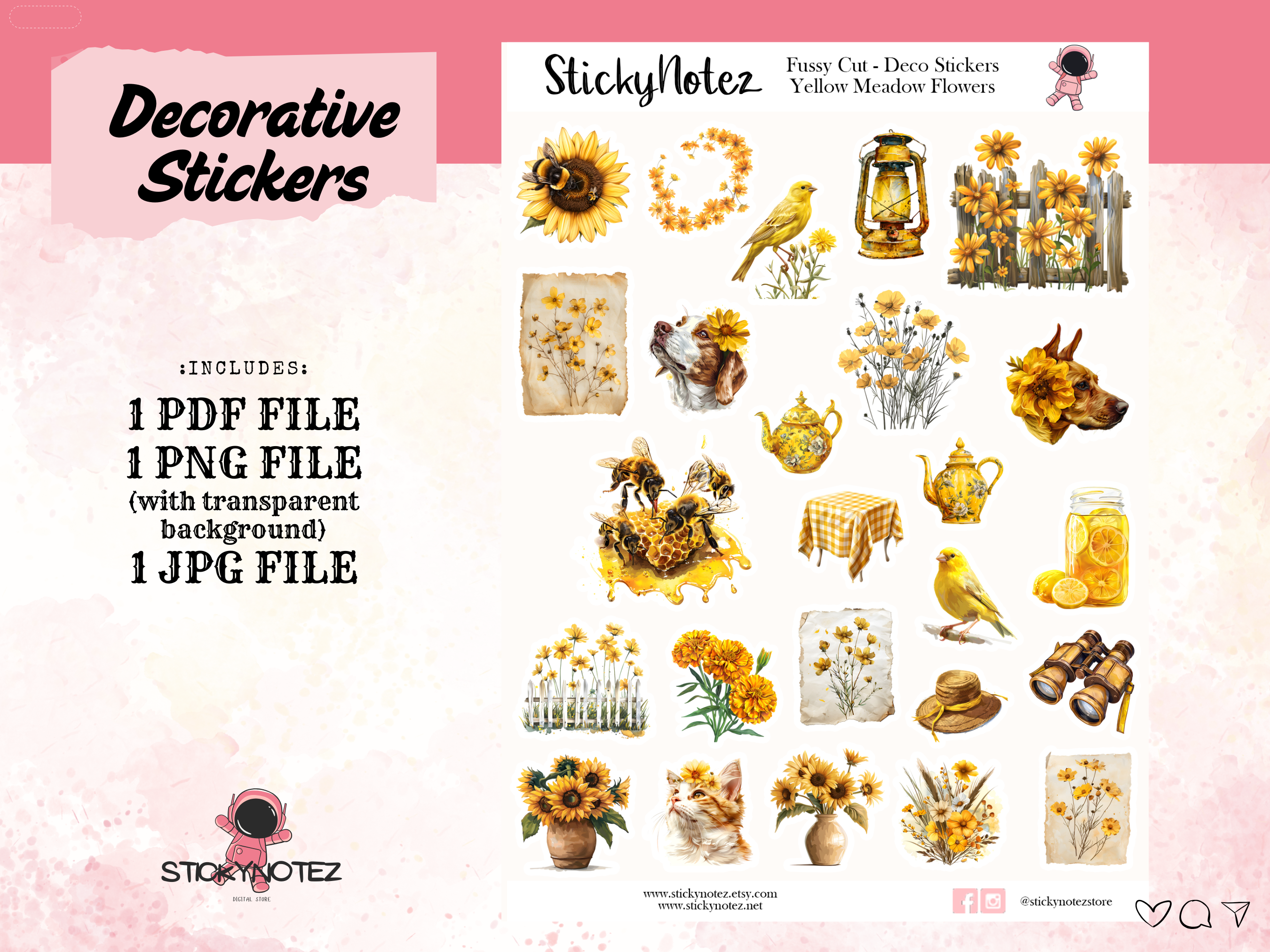 Yellow Meadow Flowers